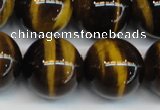 CTE1246 15.5 inches 14mm round AA grade yellow tiger eye beads