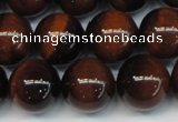 CTE1262 15.5 inches 10mm round AB grade red tiger eye beads