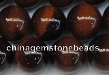 CTE1263 15.5 inches 12mm round AB grade red tiger eye beads