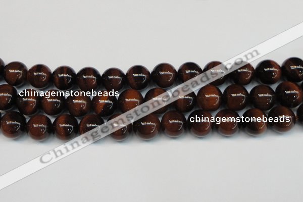 CTE1263 15.5 inches 12mm round AB grade red tiger eye beads