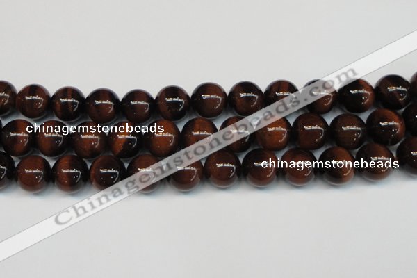 CTE1264 15.5 inches 14mm round AB grade red tiger eye beads