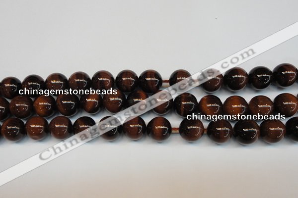 CTE1271 15.5 inches 12mm round AB+ grade red tiger eye beads