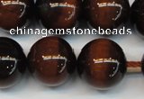 CTE1273 15.5 inches 16mm round AB+ grade red tiger eye beads