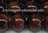 CTE1281 15.5 inches 16mm round A grade red tiger eye beads