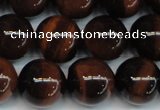 CTE1287 15.5 inches 12mm round A+ grade red tiger eye beads