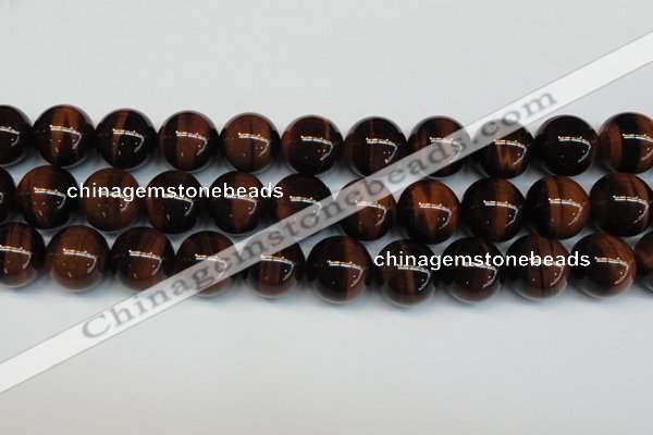 CTE1296 15.5 inches 14mm round AA grade red tiger eye beads