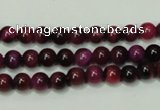 CTE135 15.5 inches 6mm round dyed tiger eye gemstone beads