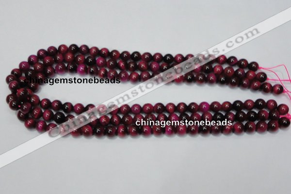 CTE136 15.5 inches 8mm round dyed tiger eye gemstone beads