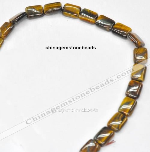 CTE14 15.5 inches 18*25mm rectangle yellow tiger eye beads