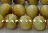 CTE1404 15.5 inches 12mm round golden tiger eye beads wholesale