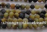 CTE1420 15.5 inches 4mm round golden & blue tiger eye beads wholesale