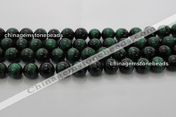 CTE1426 15.5 inches 16mm round green tiger eye beads wholesale