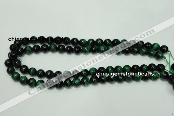 CTE143 15.5 inches 10mm round dyed tiger eye gemstone beads