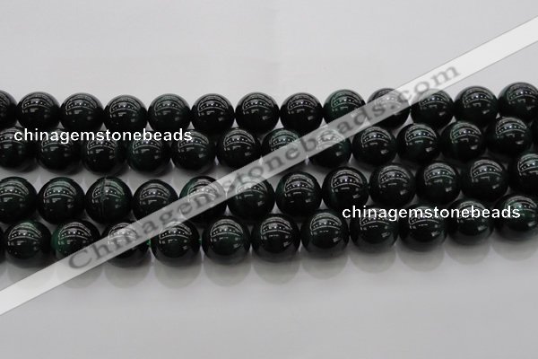 CTE1435 15.5 inches 14mm round green tiger eye beads wholesale