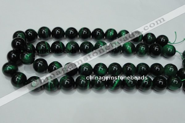 CTE145 15.5 inches 14mm round dyed tiger eye gemstone beads