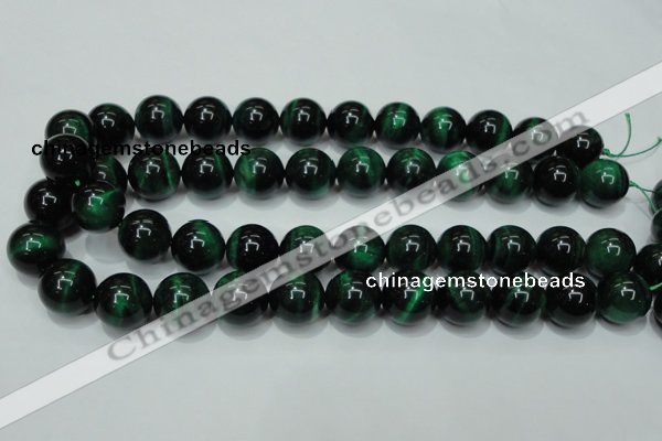 CTE146 15.5 inches 16mm round dyed tiger eye gemstone beads