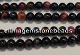 CTE147 15.5 inches 6mm round colorful tiger eye beads wholesale