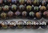 CTE1500 15.5 inches 4mm round AB-color yellow tiger eye beads