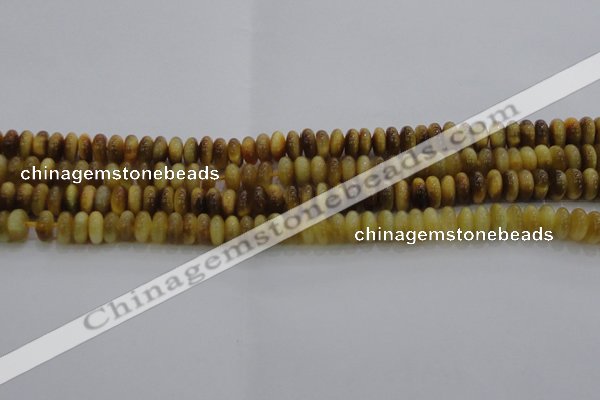 CTE1510 15.5 inches 4*6mm rondelle golden tiger eye beads