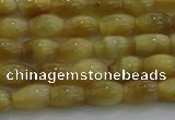 CTE1514 15.5 inches 5*8mm rice golden tiger eye beads wholesale