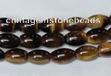 CTE159 15.5 inches 10*14mm rice yellow tiger eye gemstone beads