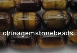 CTE1596 15.5 inches 12*16mm drum yellow tiger eye beads