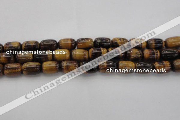 CTE1597 15.5 inches 13*18mm drum yellow tiger eye beads