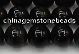 CTE1606 15.5 inches 16mm round AB grade black tiger eye beads