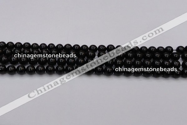 CTE1611 15.5 inches 6mm round A grade black tiger eye beads