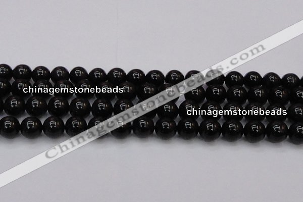 CTE1615 15.5 inches 14mm round A grade black tiger eye beads