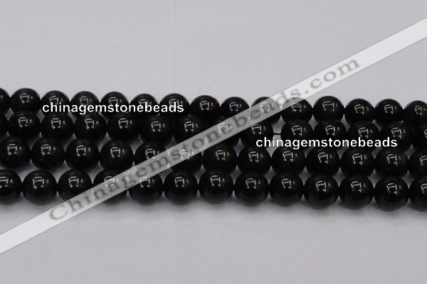 CTE1617 15.5 inches 18mm round A grade black tiger eye beads