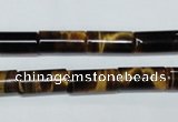 CTE164 15.5 inches 5*10mm column yellow tiger eye gemstone beads