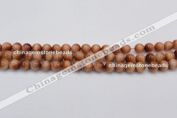 CTE1650 15.5 inches 4mm round sun orange tiger eye beads