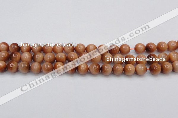 CTE1651 15.5 inches 6mm round sun orange tiger eye beads