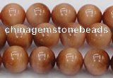 CTE1652 15.5 inches 8mm round sun orange tiger eye beads