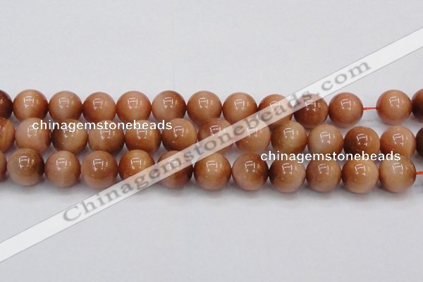 CTE1657 15.5 inches 18mm round sun orange tiger eye beads