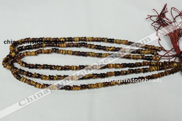 CTE167 15.5 inches 6*8mm yellow tiger eye gemstone beads