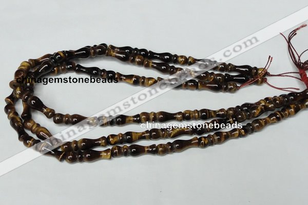 CTE168 15.5 inches 6*28mm yellow tiger eye gemstone beads