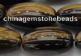 CTE1705 15.5 inches 16*30mm rice yellow tiger eye beads