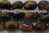 CTE1708 15.5 inches 10*14mm nuggets yellow tiger eye beads