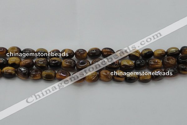 CTE1708 15.5 inches 10*14mm nuggets yellow tiger eye beads