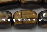 CTE1709 15.5 inches 14*22mm nuggets yellow tiger eye beads