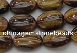 CTE1715 15.5 inches 12*16mm oval yellow tiger eye beads wholesale