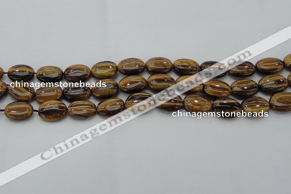 CTE1715 15.5 inches 12*16mm oval yellow tiger eye beads wholesale