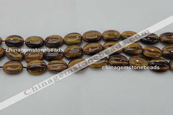 CTE1717 15.5 inches 15*20mm oval yellow tiger eye beads wholesale