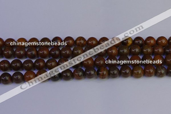 CTE1784 15.5 inches 12mm round yellow iron tiger beads wholesale