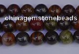 CTE1790 15.5 inches 4mm round red iron tiger beads wholesale