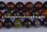 CTE1791 15.5 inches 6mm round red iron tiger beads wholesale