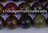 CTE1794 15.5 inches 12mm round red iron tiger beads wholesale