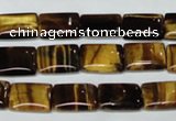 CTE190 15.5 inches 15*20mm rectangle yellow tiger eye gemstone beads